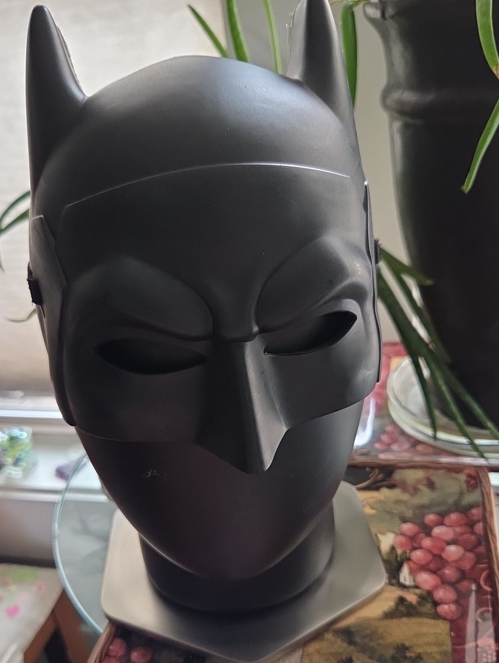 Blat Man Back Kids Superhero Mask Costume